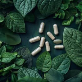 Composição visual que destaca a sinergia entre a natureza e a ciência, exibindo ingredientes fitoterápicos naturais como ervas e plantas ao lado de frascos de fórmulas manipuladas personalizadas da Órion Farmácia de Manipulação. A imagem representa a expertise da farmácia em transformar o poder da natureza em soluções eficazes para a saúde e bem-estar.
